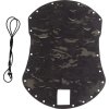 WSP Univerzální maskování na helmu Laser Cut - Multicam Black, Wosport 04
