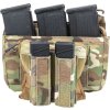 EME Přední panel na suchý zip pro 3x zásobník M4 - Multicam, Emerson Gear 03