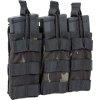 SPE Trojitá otevřená zásobníková sumka pro M4/M16 na MOLLE - Multicam Black, Specna Arms 03