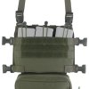 WSP Taktický Chest Rig VE-107 - Ranger Green, Wosport 07