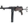 CYB Airsoftový samopal MP40 - černá, celokov, GBBR, 2x CO2, CyberGun 04