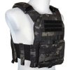 SPE Taktická vesta / nosič plátů Advanced - Multicam Black, Specna Arms 03