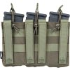 SPE Trojitá otevřená sumka pro zásobníky M4/M16 - olivová, Specna Arms 04