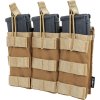 SPE Trojitá otevřená sumka pro zásobníky M4/M16 - písková TAN, Specna Arms 01