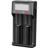 Fenix USB nabíječ ARE-D2 pro Li-ion a NiMH akumulátory - černá, Fenix 01