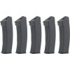 acr Set zásobníků Hi-Cap EMM AK74 pro AK - 5ks, černé, točné, bakelitové, 550bb, Arcturus 01