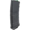 Amr Zásobník Mid-Cap pro M4/M16 typ A - černý, zelené ústí, tlačný, 250bb, Amarok 02