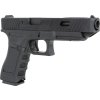 EIC Airsoftová pistole EC-1202 - černá, kovový závěr, GBB, E&C 04