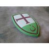 Plastové 3d patche 3D nášivka CRUSADER SHIELD JTG® - MC, Jackets to go 02