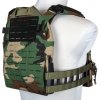 SPE Taktická vesta / nosič plátů SATAC QR III - Woodland, Specna Arms 04