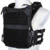 SPE Taktická vesta / nosič plátů SATAC QR IV - černá, Specna Arms 01