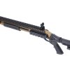 SPE Plynová brokovnice SA-VGS8 VAPOR™ Tactical rail - černá/písková TAN, GNB, Specna Arms 08