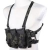WSP Minimalistický Chest Rig - MC Black, Wosport, VE-108 01