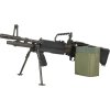 LCT Airsoftový kulomet M60VN-E4 - černý, ocelový, LCT 03