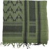 SPE Šátek Shemag Double Gun 110x105 cm - černá/zelená, Specna Arms 02