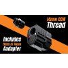 Acetech Nasvětlovací kompenzátor QUADRA Tracer Unit - černý, ACETECH 11