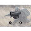 Vector Optics PARAGON 4×24 MINI Prism s vysokou RUM™ HC montáží - černá, Vector Optics 18