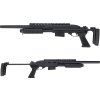 AIK Airsoftová brokovnice 7870 s výsuvnou pažbou - celokov, A&K 04
