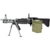 A a K Airsoftový lehký kulomet M60 E4 MK43, celokov 02