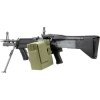 A a K Airsoftový lehký kulomet M60 E4 MK43, celokov 06