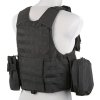 Taktická maskáčová vesta CIRAS modular - černá 04