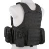 Taktická maskáčová vesta CIRAS modular - černá 05