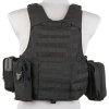 Taktická maskáčová vesta CIRAS modular - černá 06