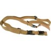 Taktický tříbodový popruh - pískový 01
