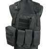 Útočná modulární vesta s nosičem plátů - černá, A.C.M. 01