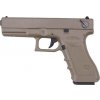 Airsoftová pistole AEP Glock 18C - TAN, CYMA, CM.030