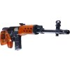 CYMA Airsoftová elektrická zbraň Dragunov SVD - celokov, pravé dřevo (CM.057) 05