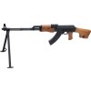 JGW Airsoftový kulomet RPK-1101 - celokov, pravé dřevo, EBB 04