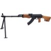 JGW Airsoftový kulomet RPK-1101 - celokov, pravé dřevo, EBB 07