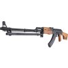 JGW Airsoftový kulomet RPK-1101 - celokov, pravé dřevo, EBB 03