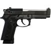 KJW Airsoftová pistole M9 A1, celokov, CO2 blowback - černá, stříbrná hlaveň 02