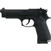 KJW Airsoftová pistole M9, celokov, CO2 blowback - černá 01