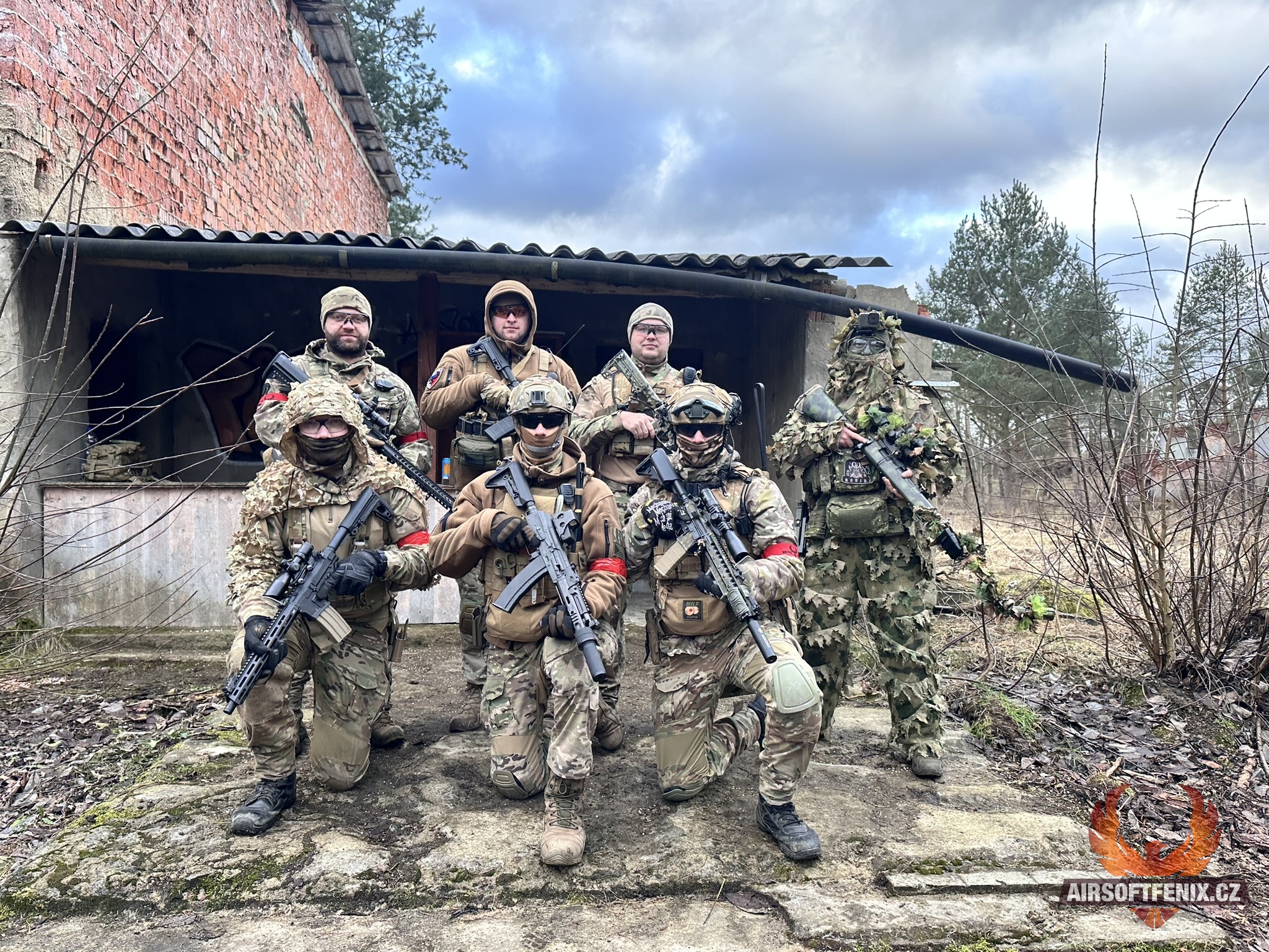 Fénix výjezd Ralsko-Winter offensive od Dynamite Airsoft (27.1.2024)