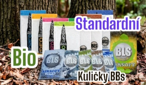 BLS kuličky 6mm airsoft bio precision