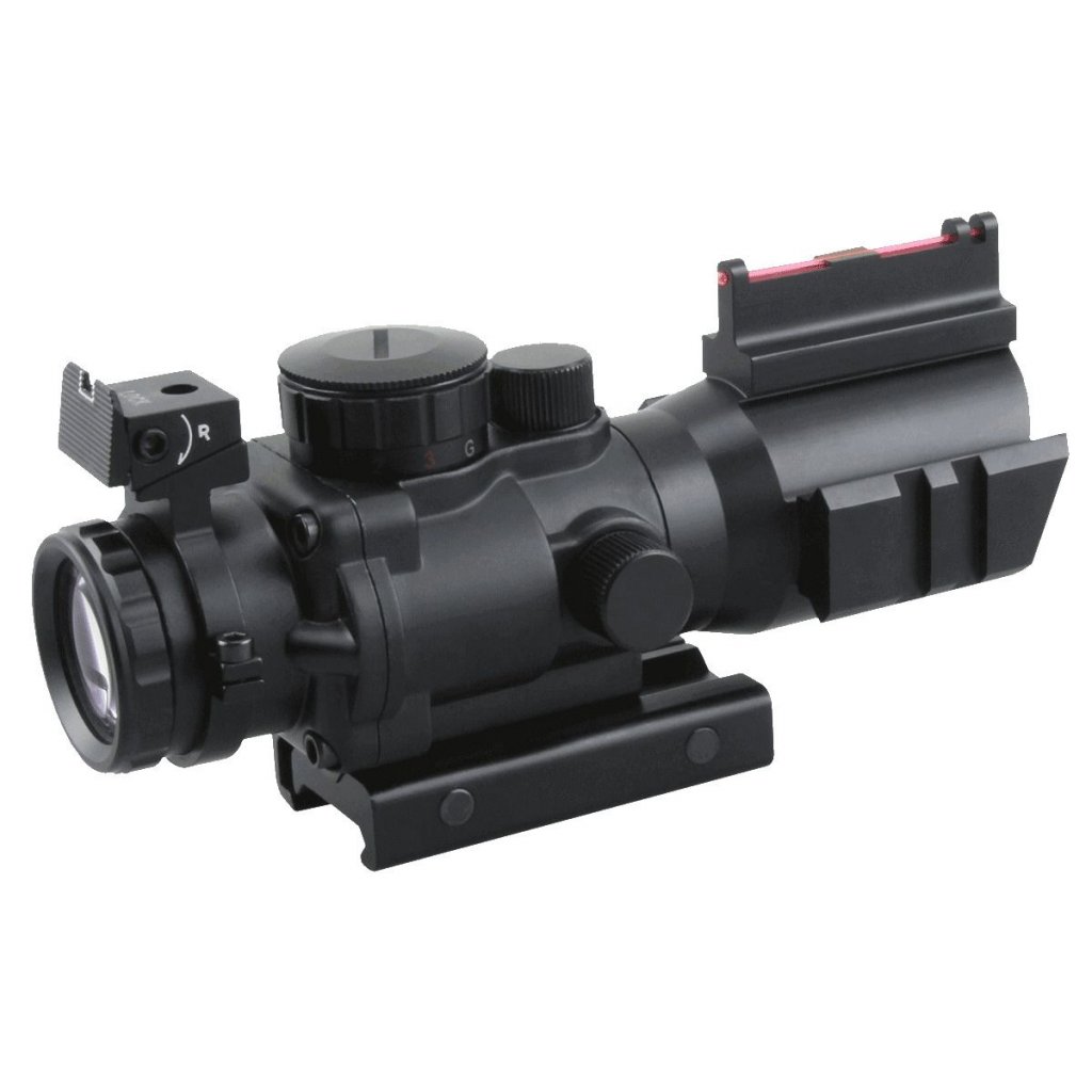 Vector Goliath 4x32 4/6 Prism Optics (backlit red, green, blue crosshairs) - Vector Optics