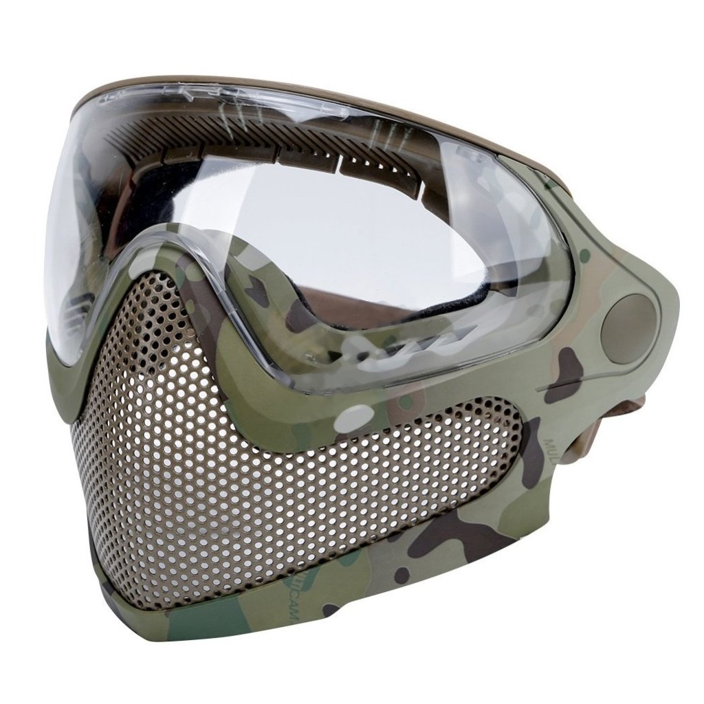 PILOTEER Guerilla taktická maska Multicam - Guerilla Tactical