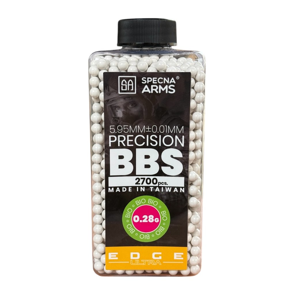 Specna Arms EDGE ULTRA BIO™ 0.28g Airsoft BBs - 2700bb - White