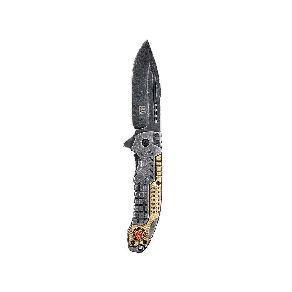 Firefighter's folding knife (Coyote)-101 INC