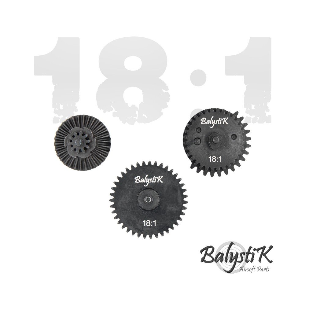 balystik steel cnc gearset torque 181