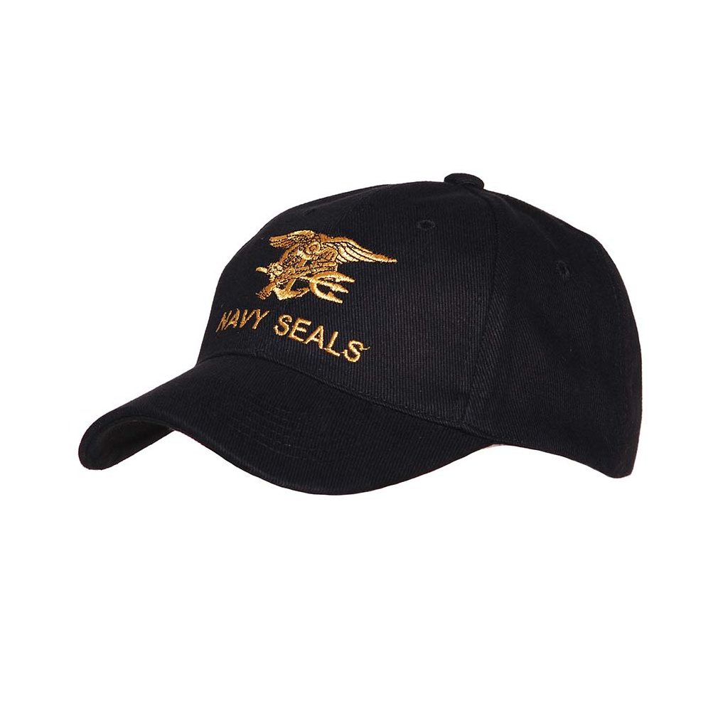 Fostex Čepice Baseball cap Navy Seals, černá