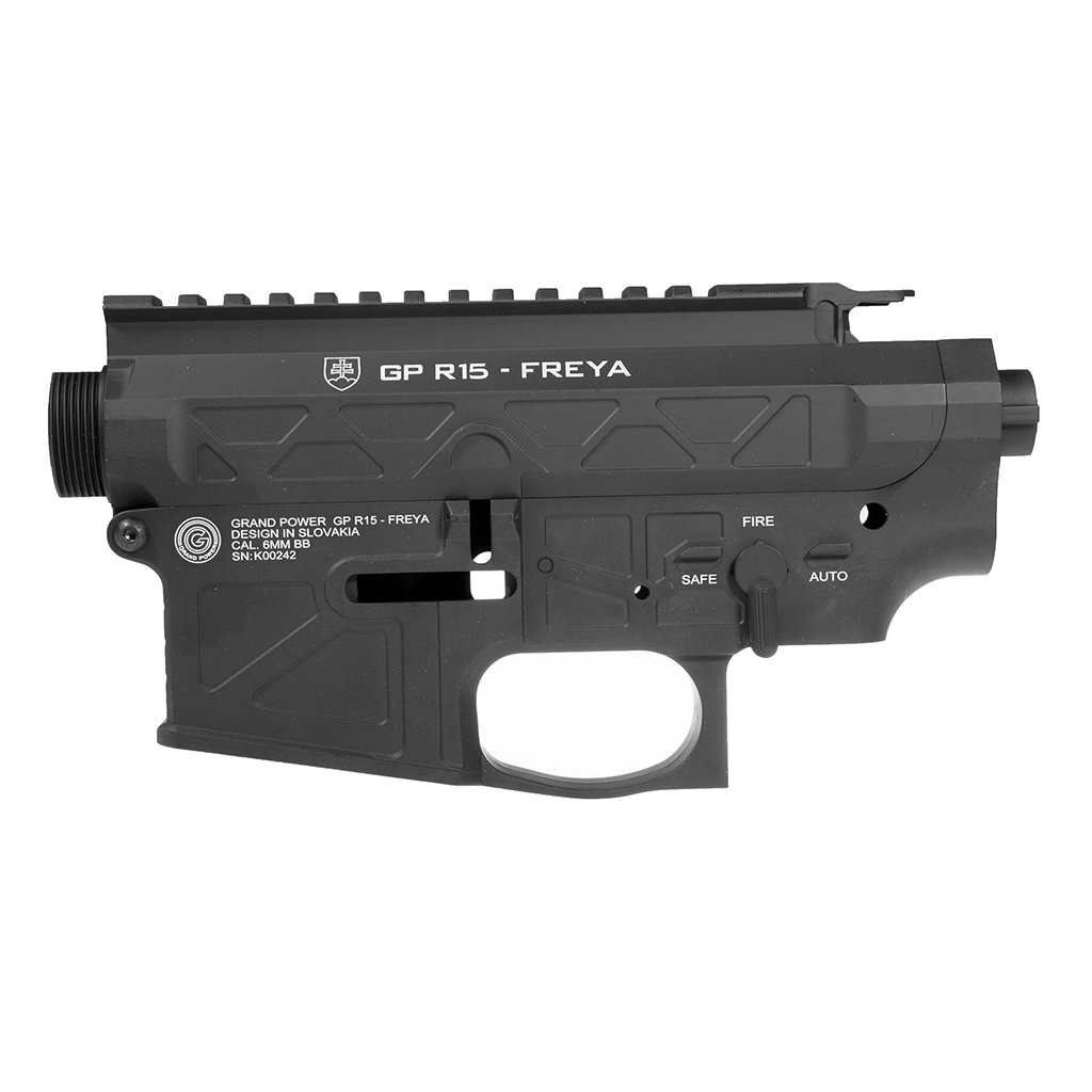 FREYA M4 metal gun body (black) - Delta Armory