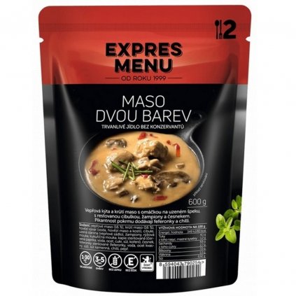Maso dvou barev (2 porce 600g) - Expres menu