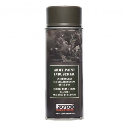 Barva Army Spray maskovací ve spreji 400ml (olive drab) - FOSCO