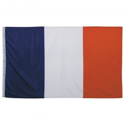 Francouzská vlajka, polyester, 90 x 150 cm