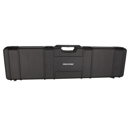 Plastic transport box, black, 12x29x117 cm - Strike systems