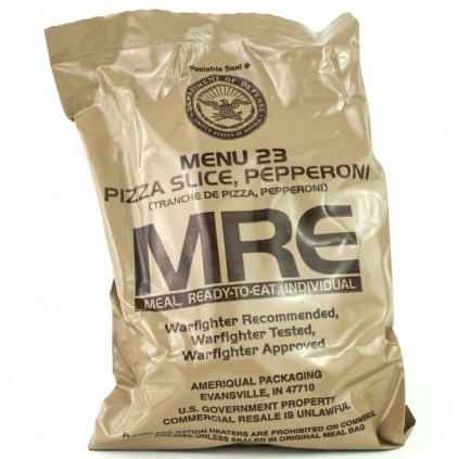 MRE Menu 23 PIZZA SLICE, PEPPERONI